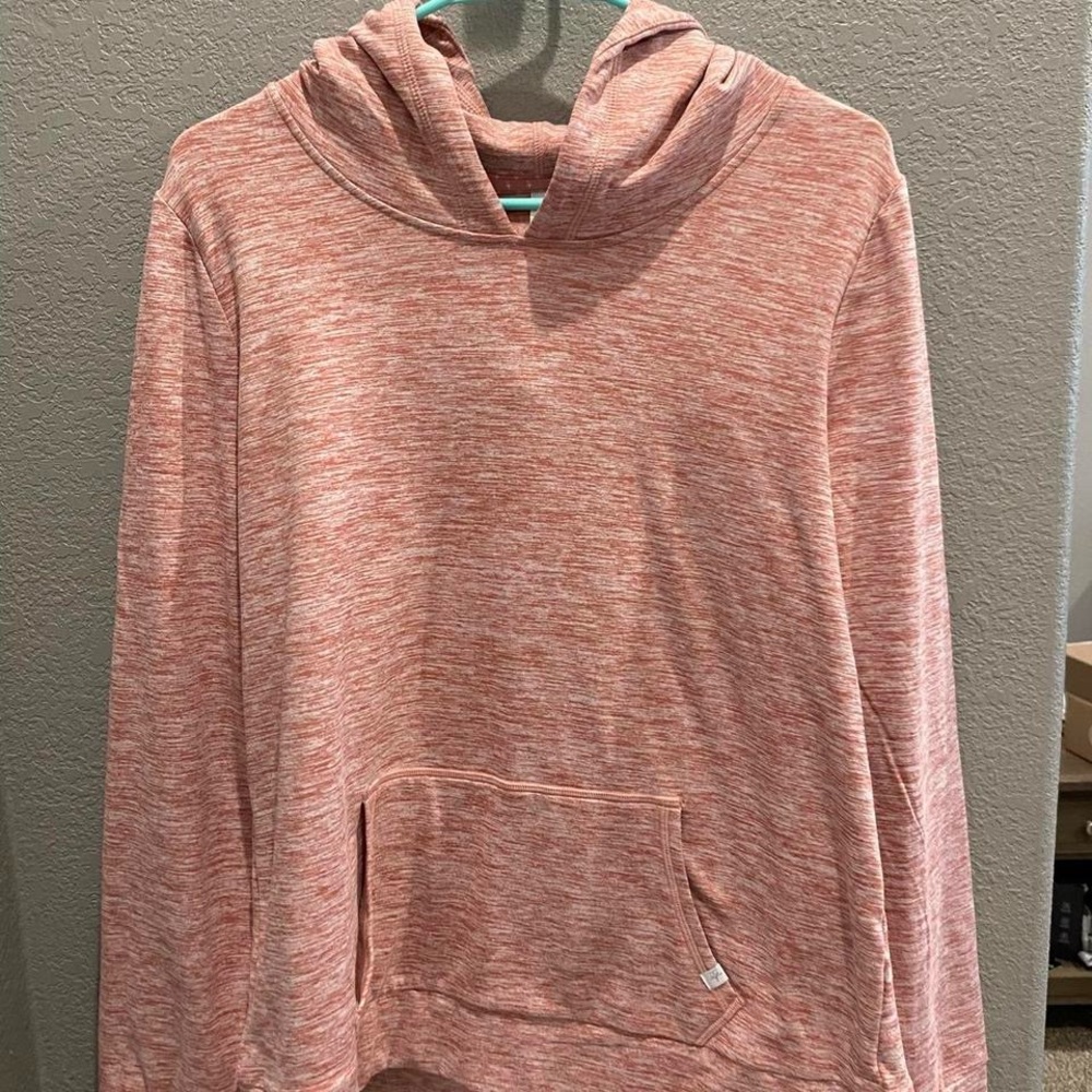 Soybu Coral Heathered Hoodie